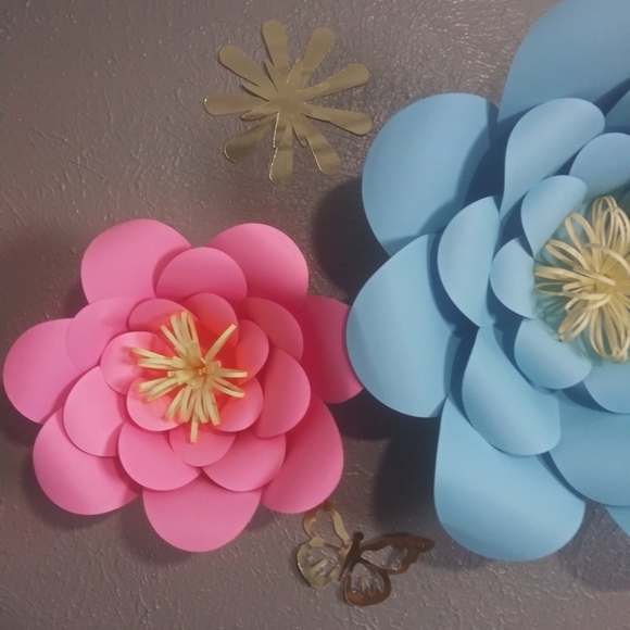 Beautiful unicorn paper flowers - Picture 5 of 5